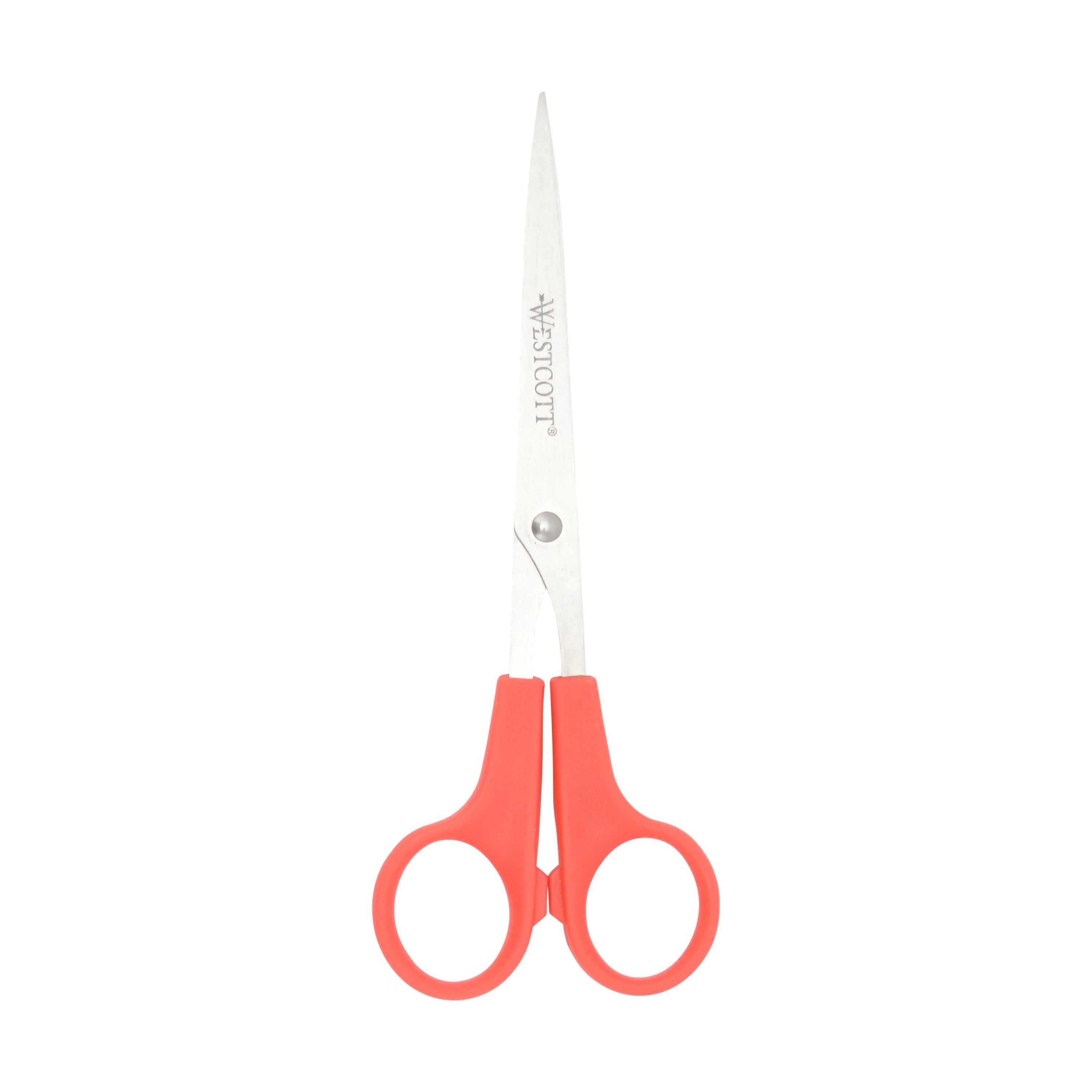 Westcott All Purpose Value Scissors, 7", Red (40617)