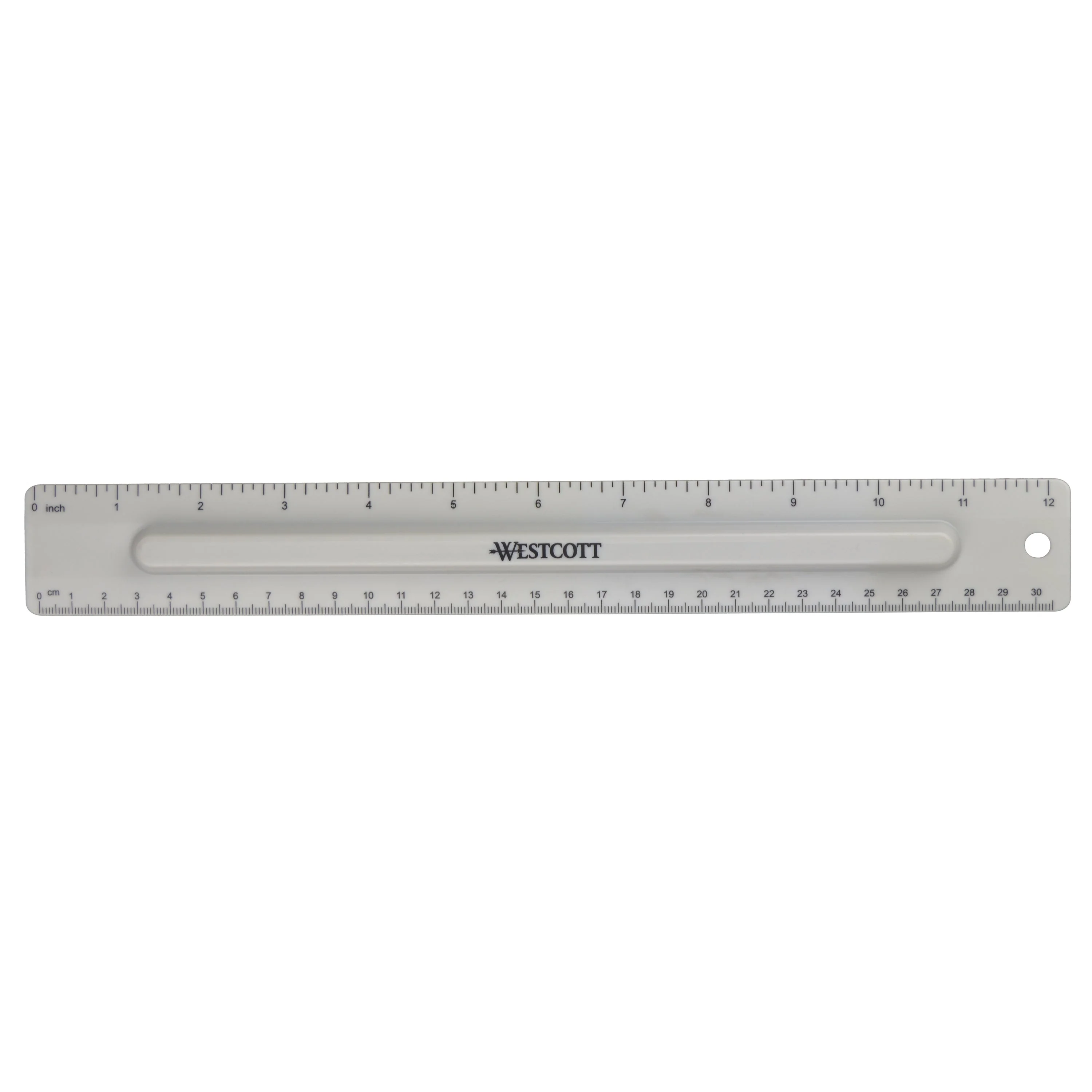 Westcott 12 inch Ruler Set with Pencil Storage - 2 Pieces (17355-PARENT) - Image 11