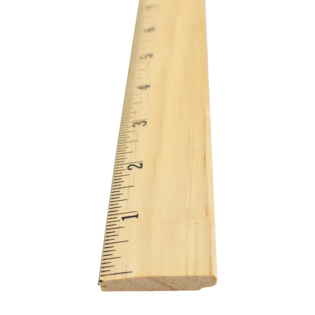 Westcott 12" Wood Ruler With Single Metal Edge (10381) - Image 7