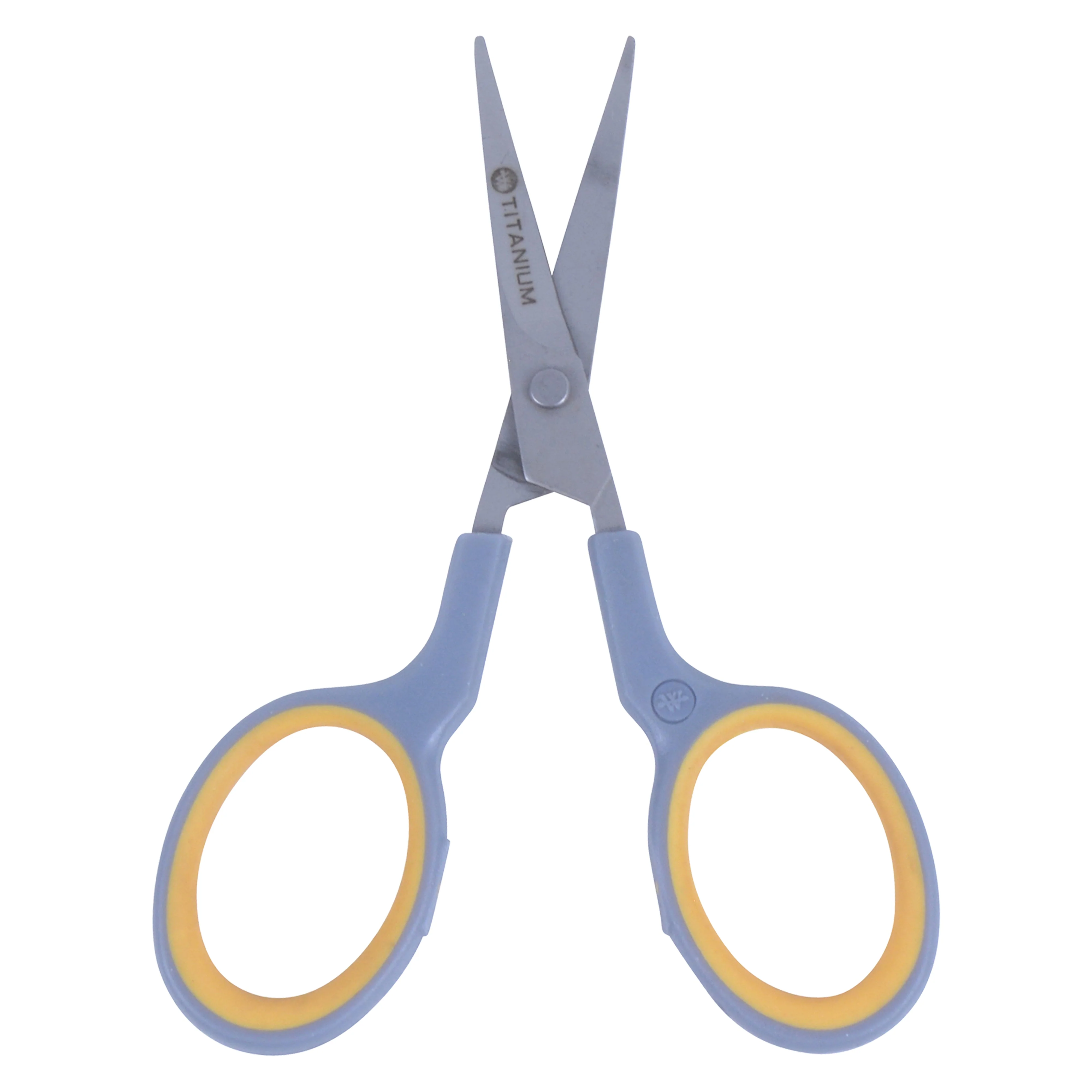 Westcott 4" Soft Handle Titanium Bonded Curved Embroidery Scissors (13865) - Image 3