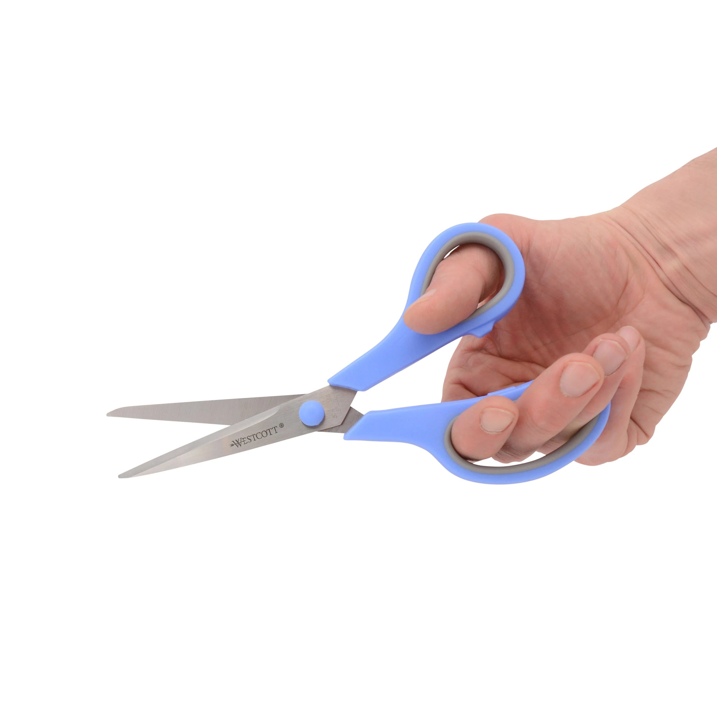 Westcott 40pc Sidekick, 8" All Purpose Scissors with Soft Handle 4pk (68066-Parent) - Image 2