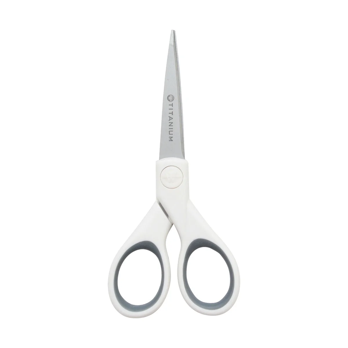 Westcott 5" Titanium Bonded Straight Scissor with Microtip, White (15146)