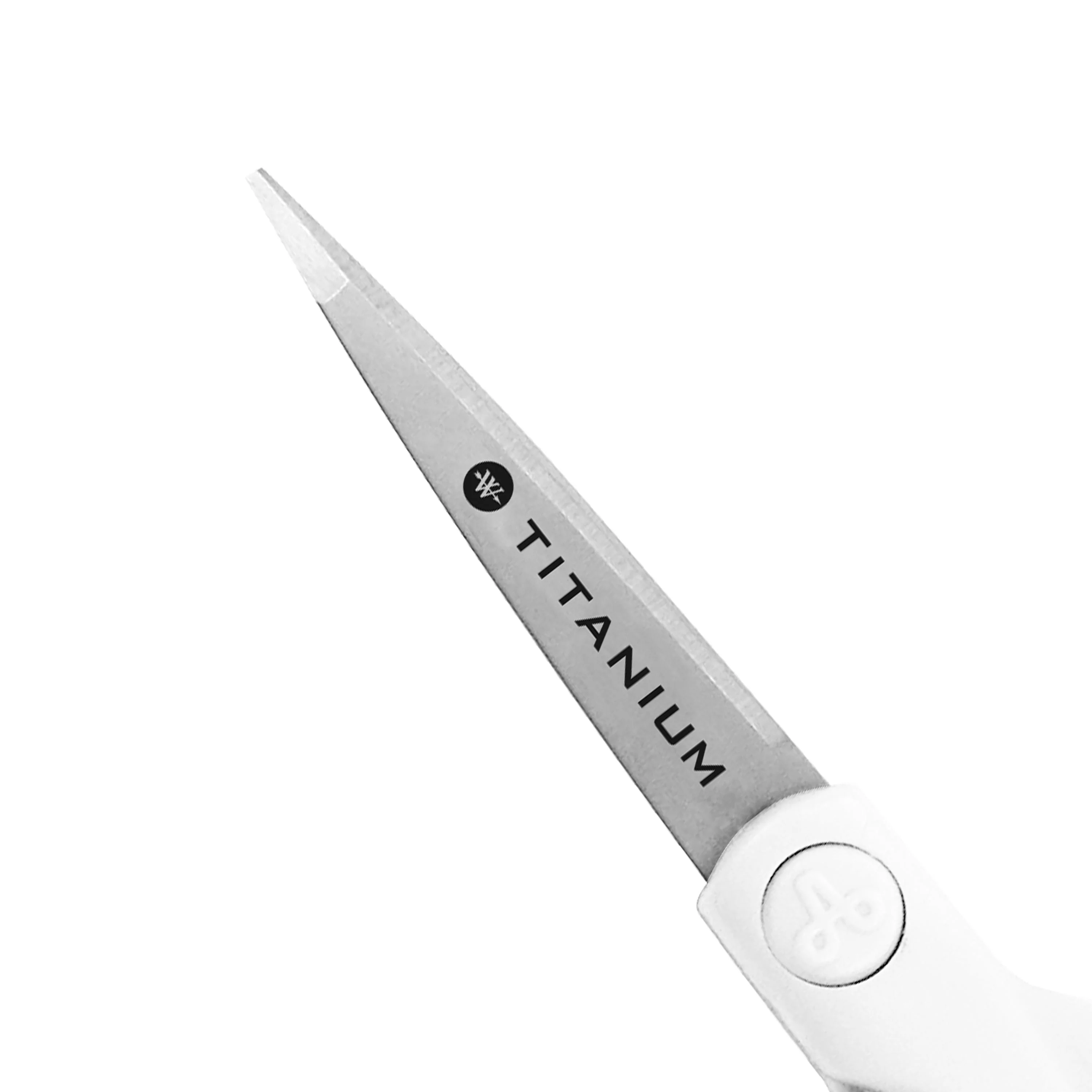 Westcott 5" Titanium Bonded Straight Scissor with Microtip, White (15146) - Image 5