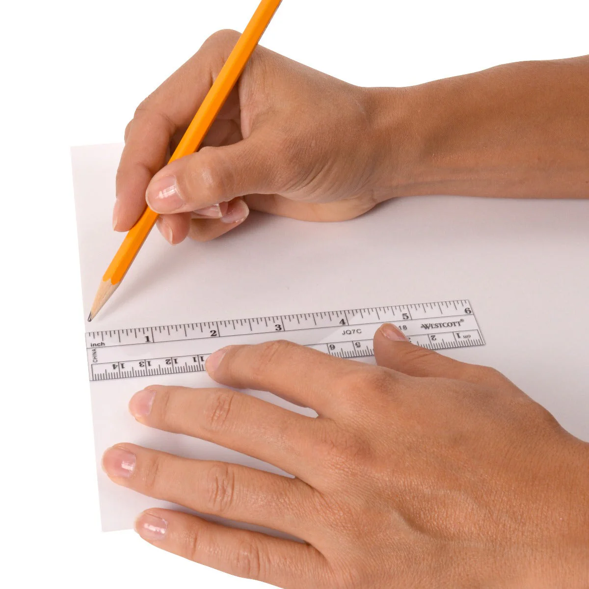 Westcott 18 6-Inch Flexible Metric Ruler (18) - Image 3