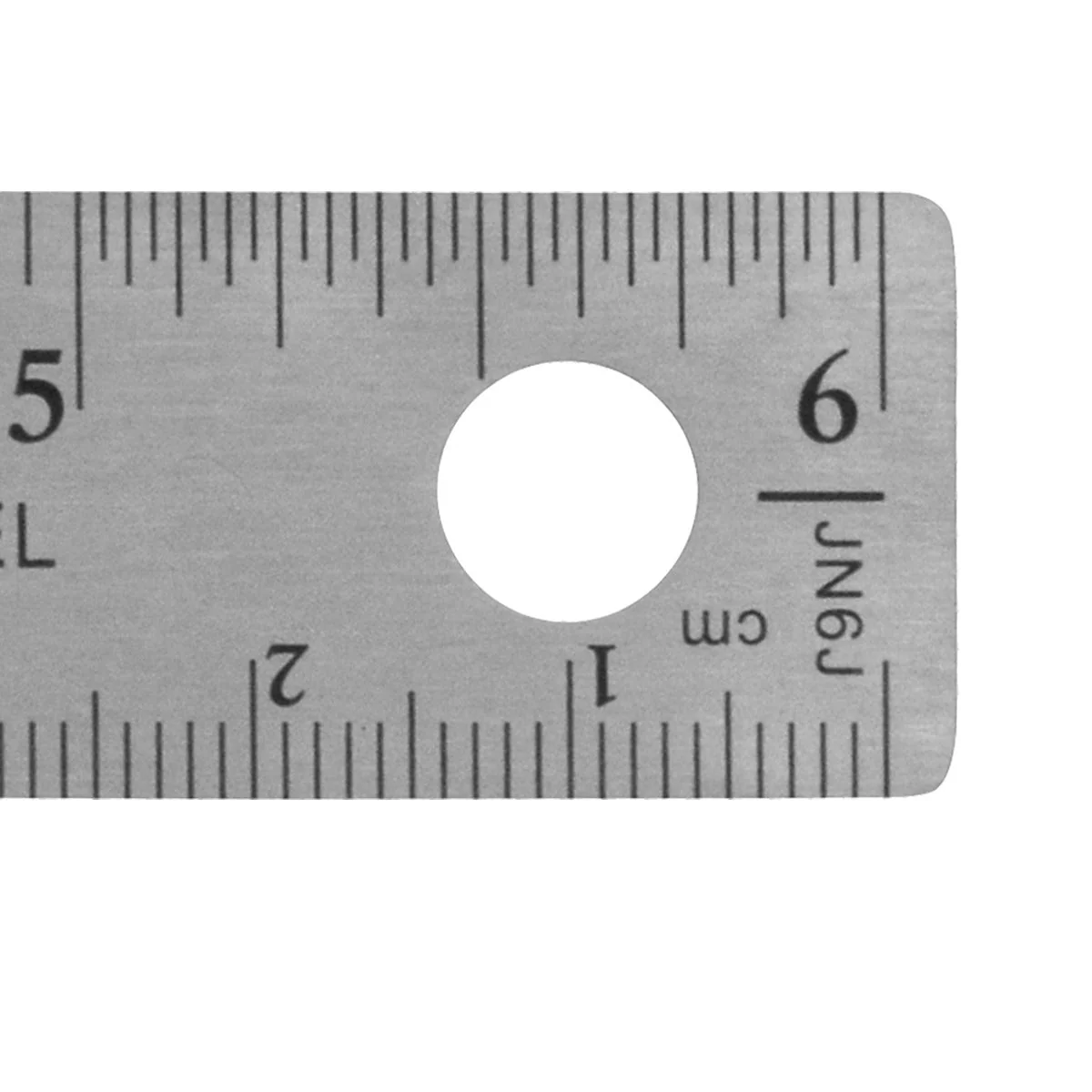 Westcott Stainless Steel 6" Office Ruler With Non Slip Cork Base (10414) - Image 5