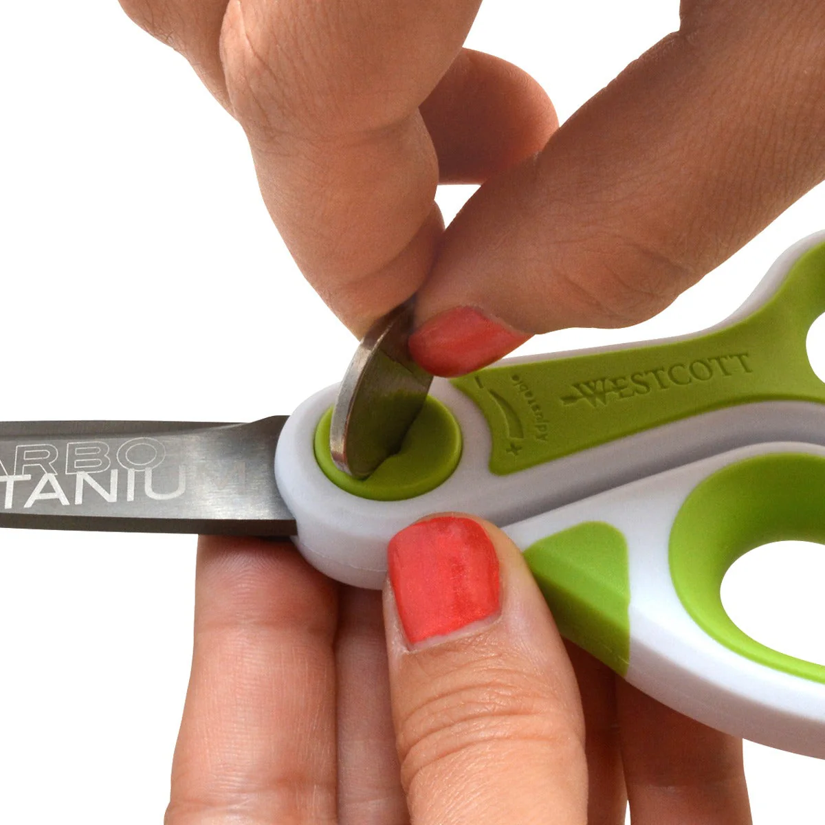 Westcott 8" Glide CarboTitanium Scissors, Straight (17443) - Image 7