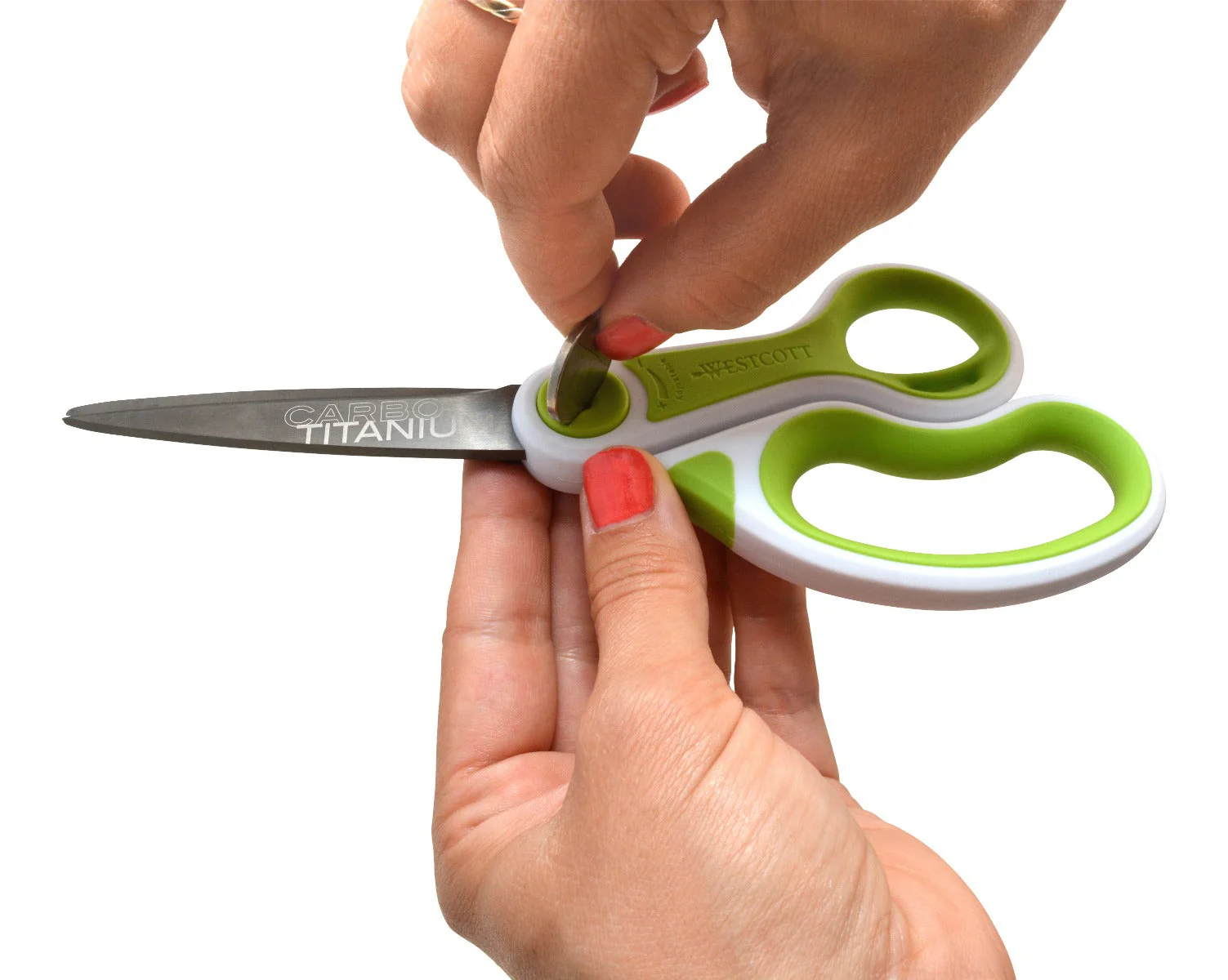 Westcott 8" Glide CarboTitanium Scissors, Straight (17443) - Image 8