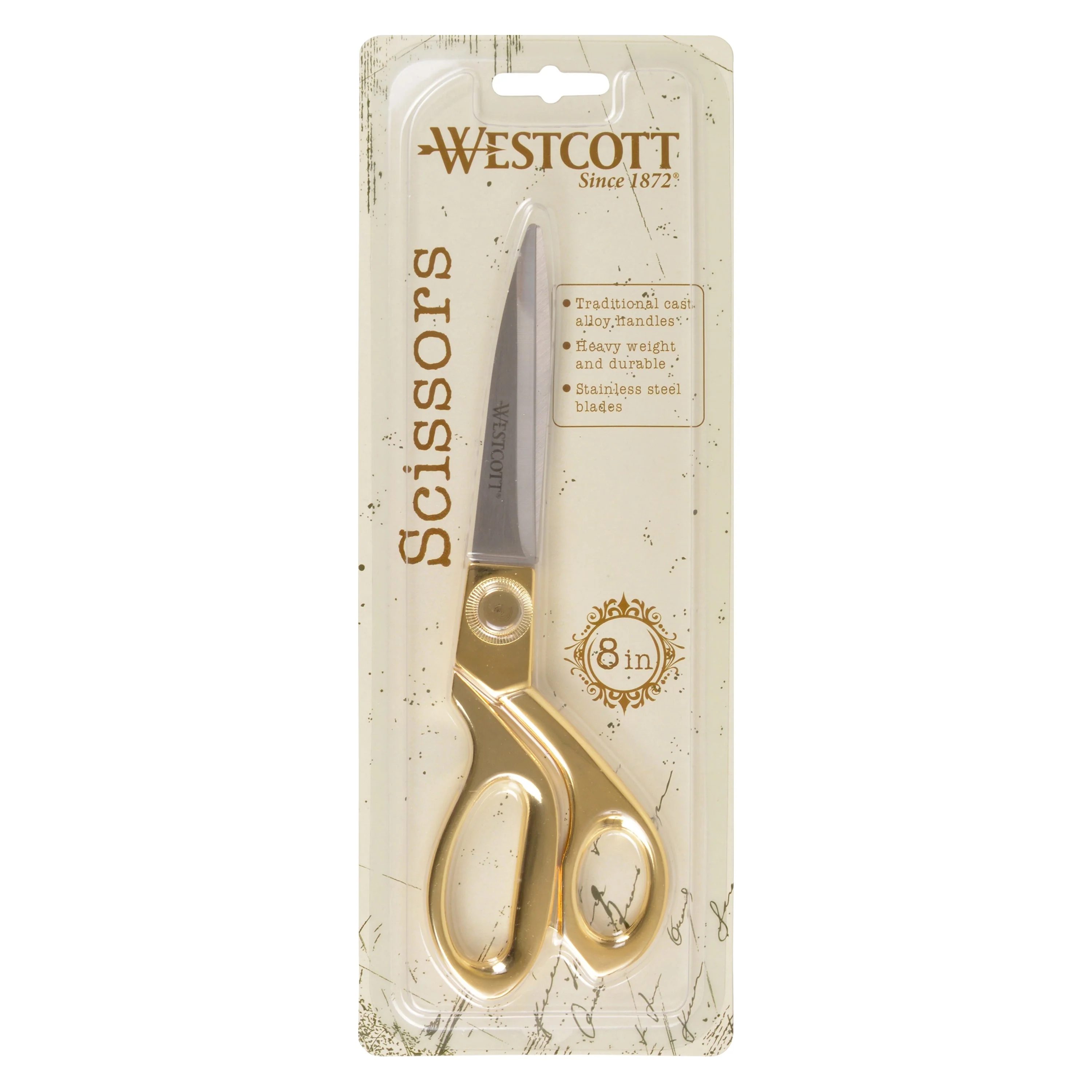 Westcott 8" Gold Scissors (17196) - Image 6