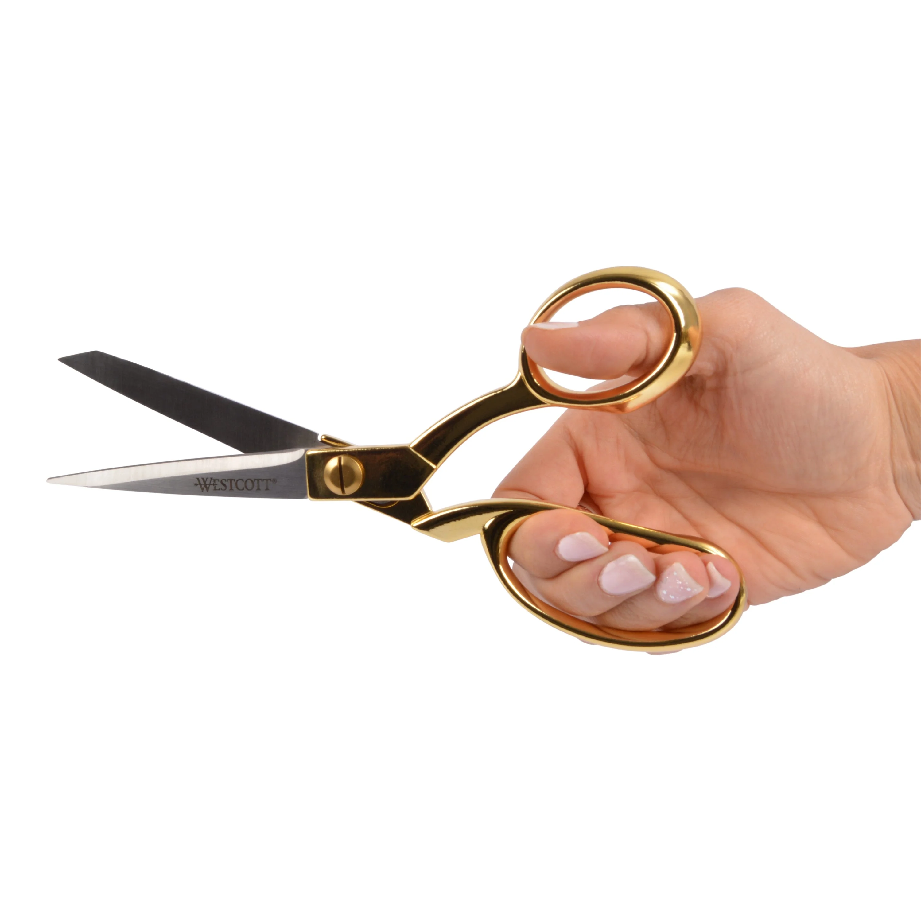 Westcott 8" Steel Gold Scissors (17360) - Image 4