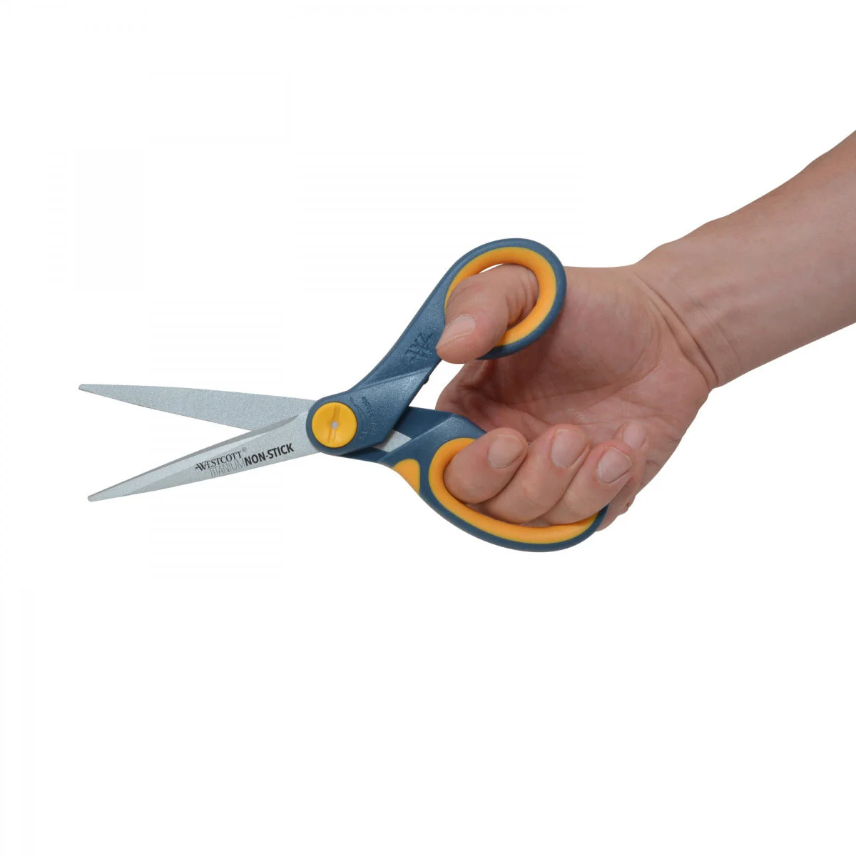Westcott 8" Glide Titanium Bonded Non-Stick Scissors, Straight (14849) - Image 5