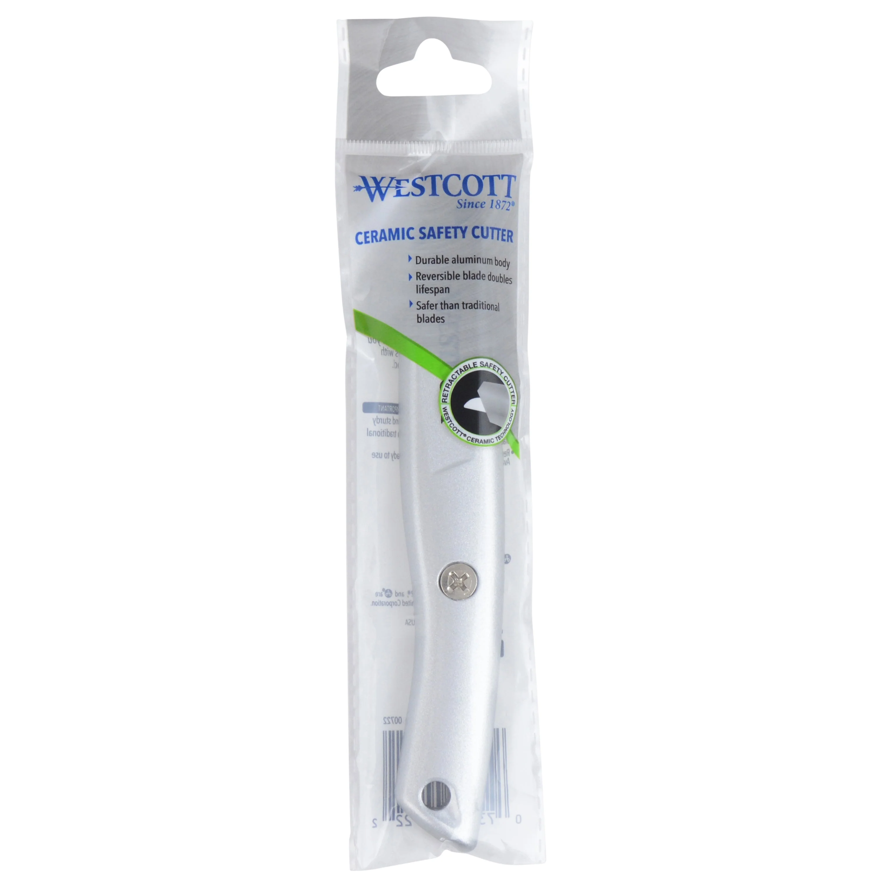 Westcott Aluminum Safety Cutter with Ceramic Blade (00722) - Image 3