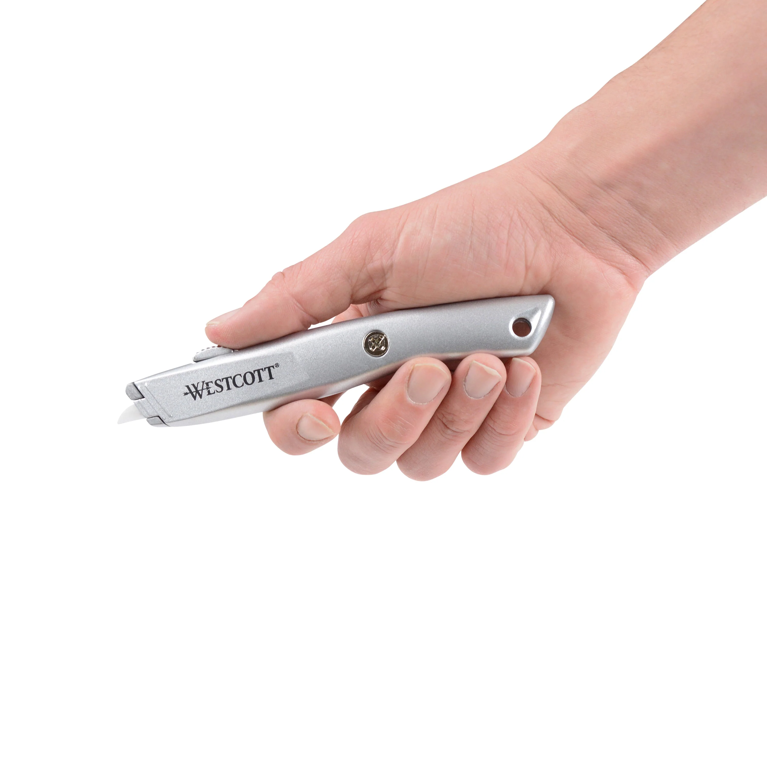 Westcott Aluminum Safety Cutter with Ceramic Blade (00722) - Image 4