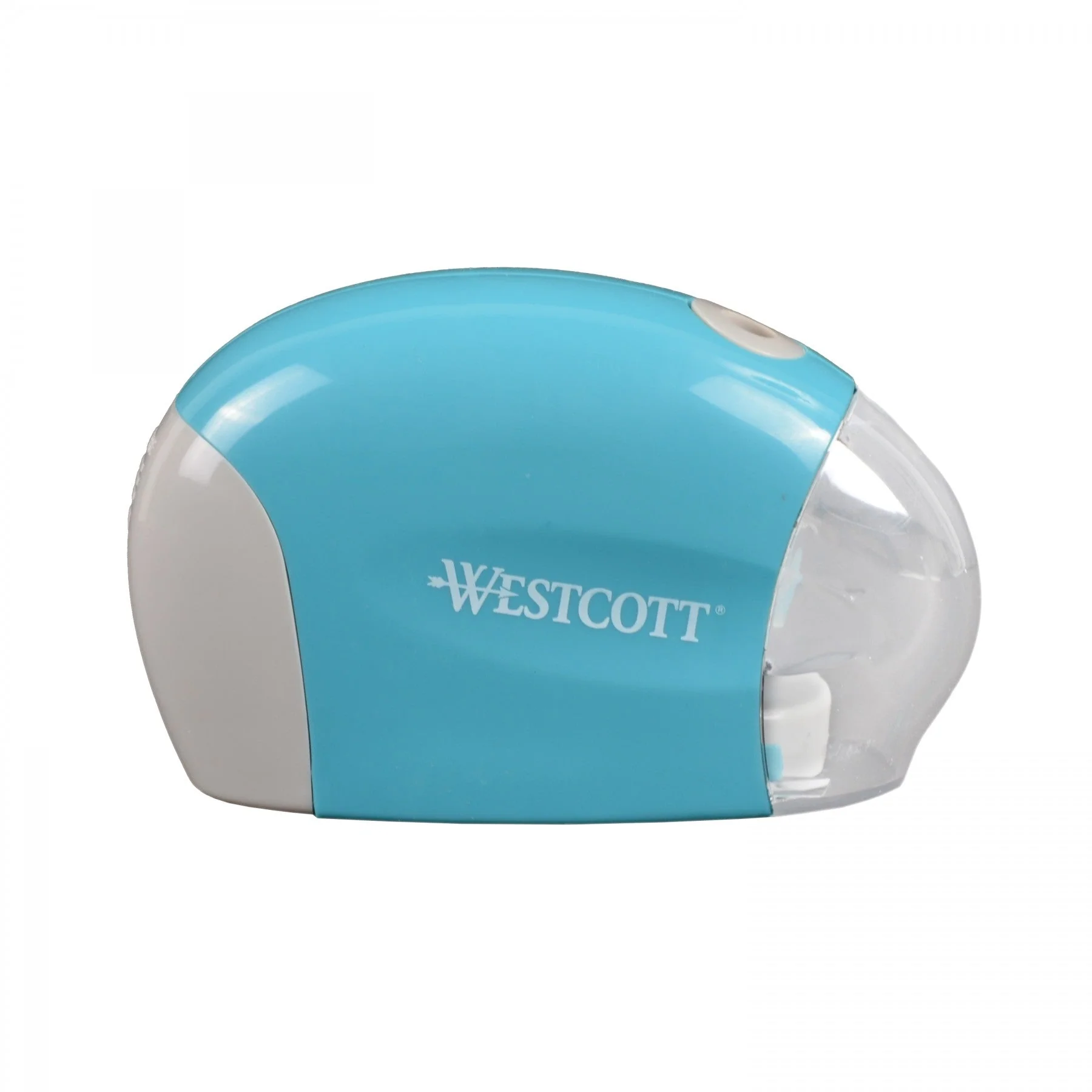 Westcott Battery Pencil Sharpener, Blue and Black (14074-004)