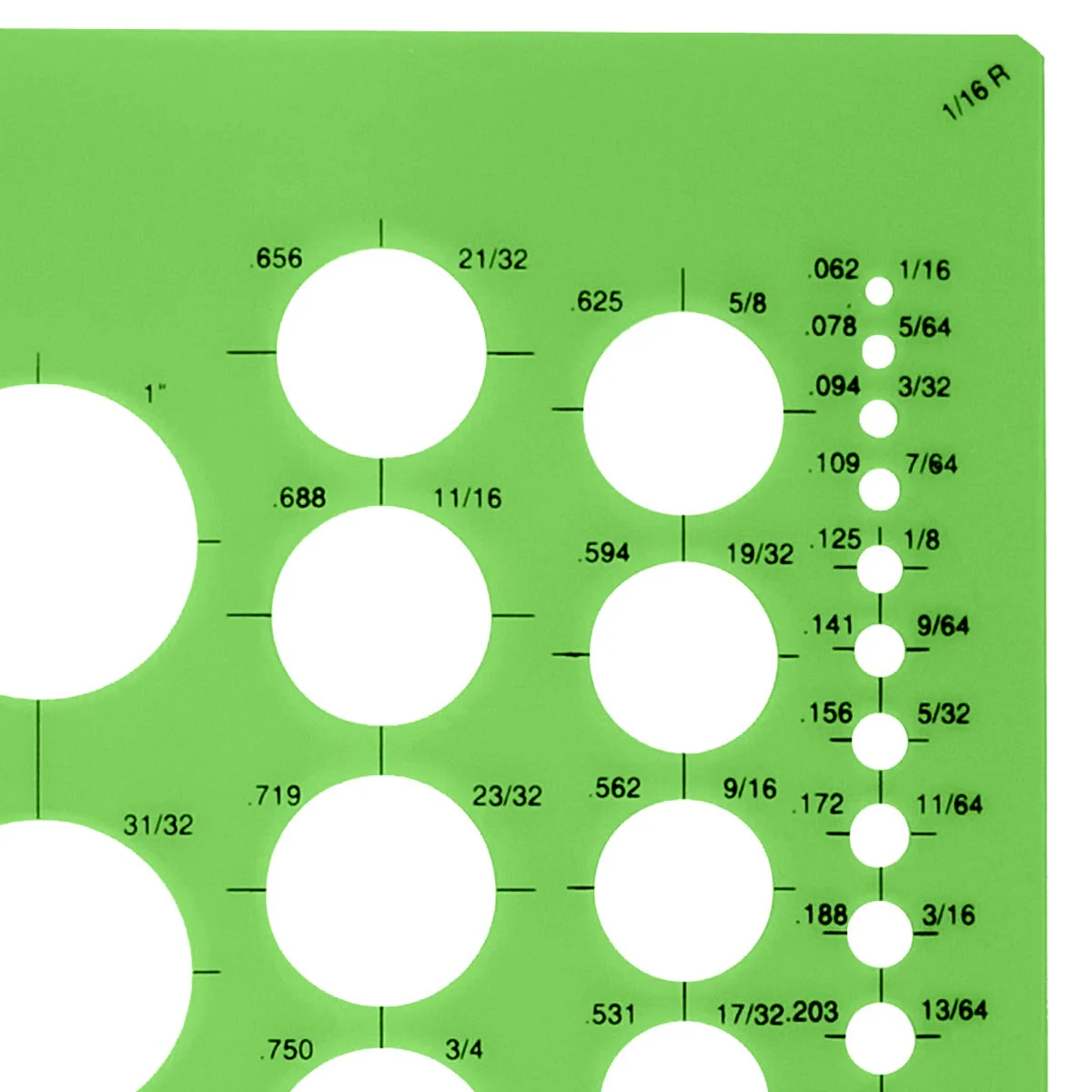 Westcott Circle Template, Small, (T-800) - Image 4