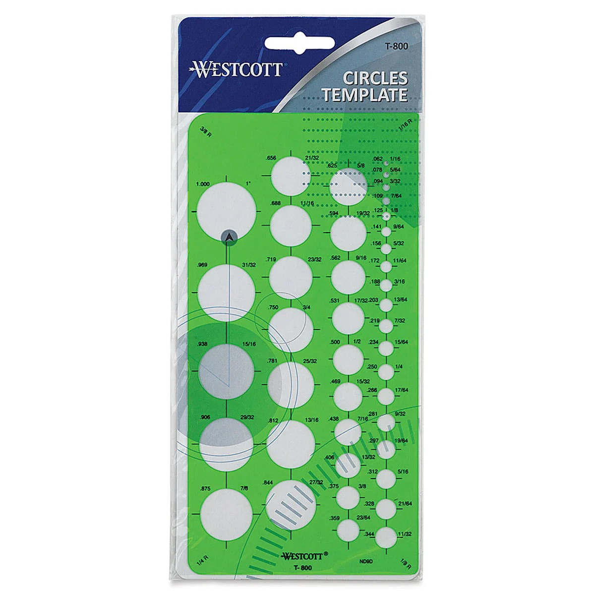 Westcott Circle Template, Small, (T-800) - Image 5