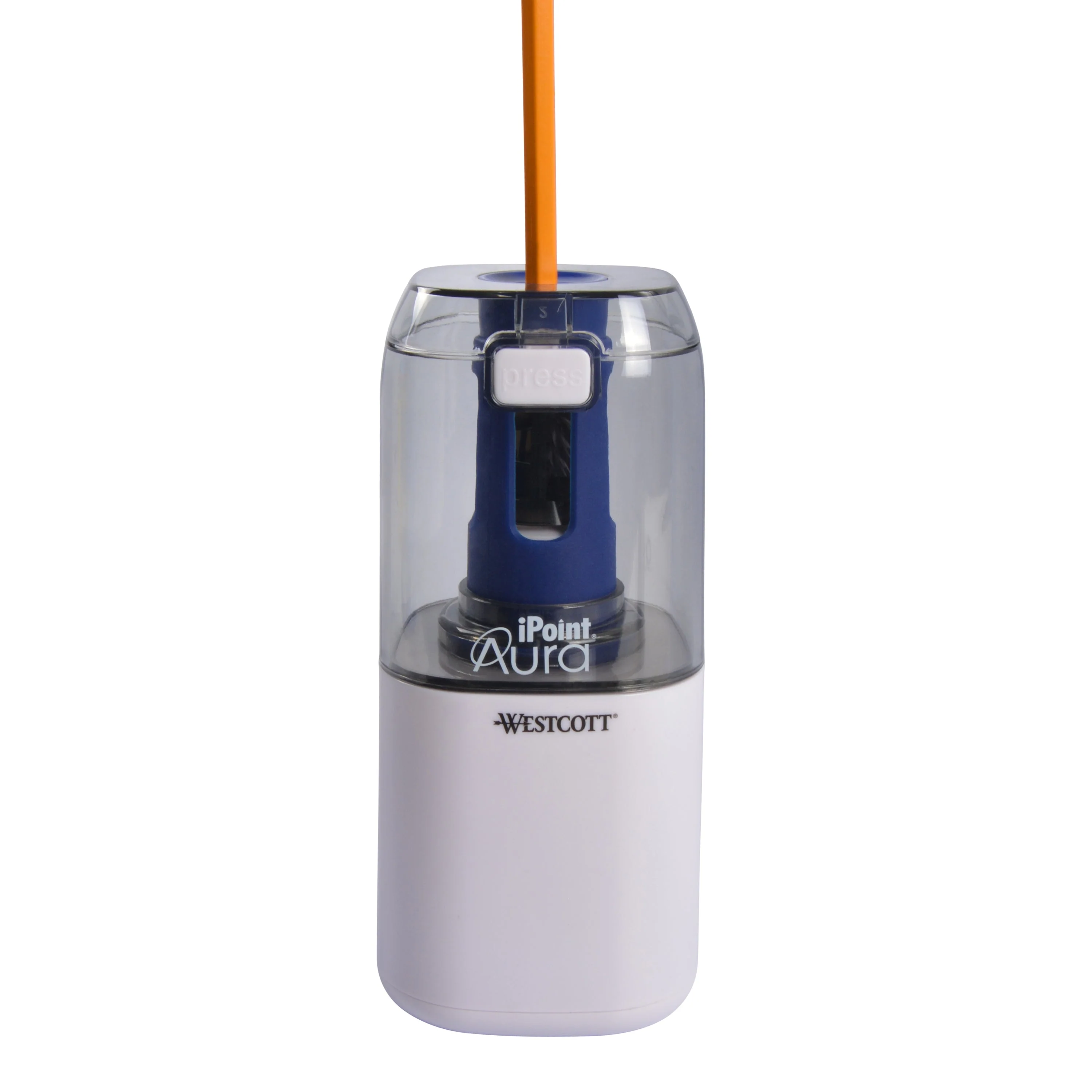 Westcott iPoint® AURA Electric Pencil Sharpener, Assorted Colors (17214) - Image 4