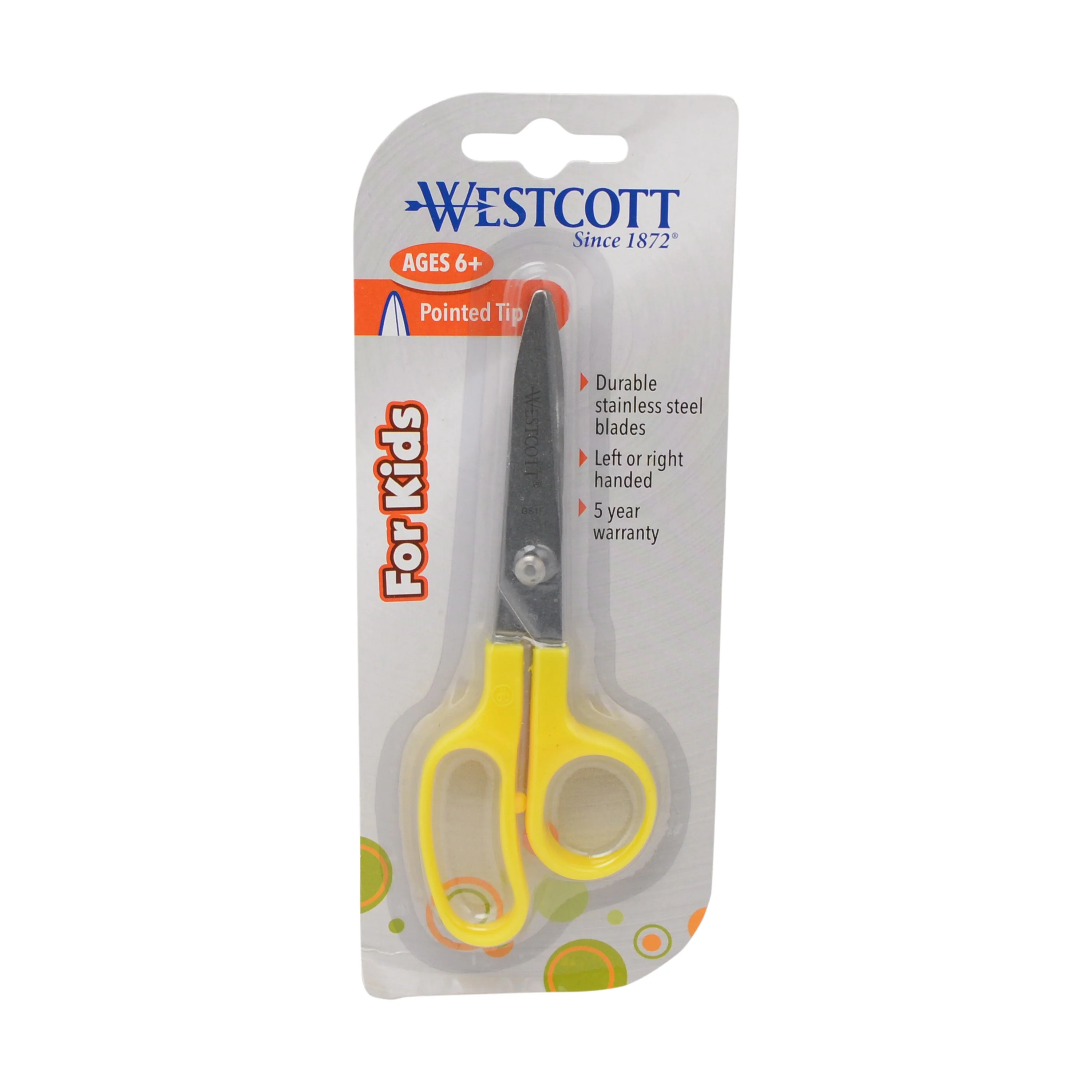 Westcott Kleencut 5" Kids Scissors, Pointed (42515) - Image 5