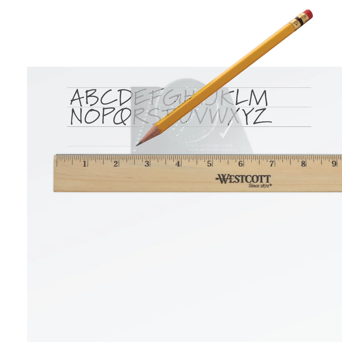 Westcott Lettering, Stenciling Paper Template (ALG-1) - Image 3