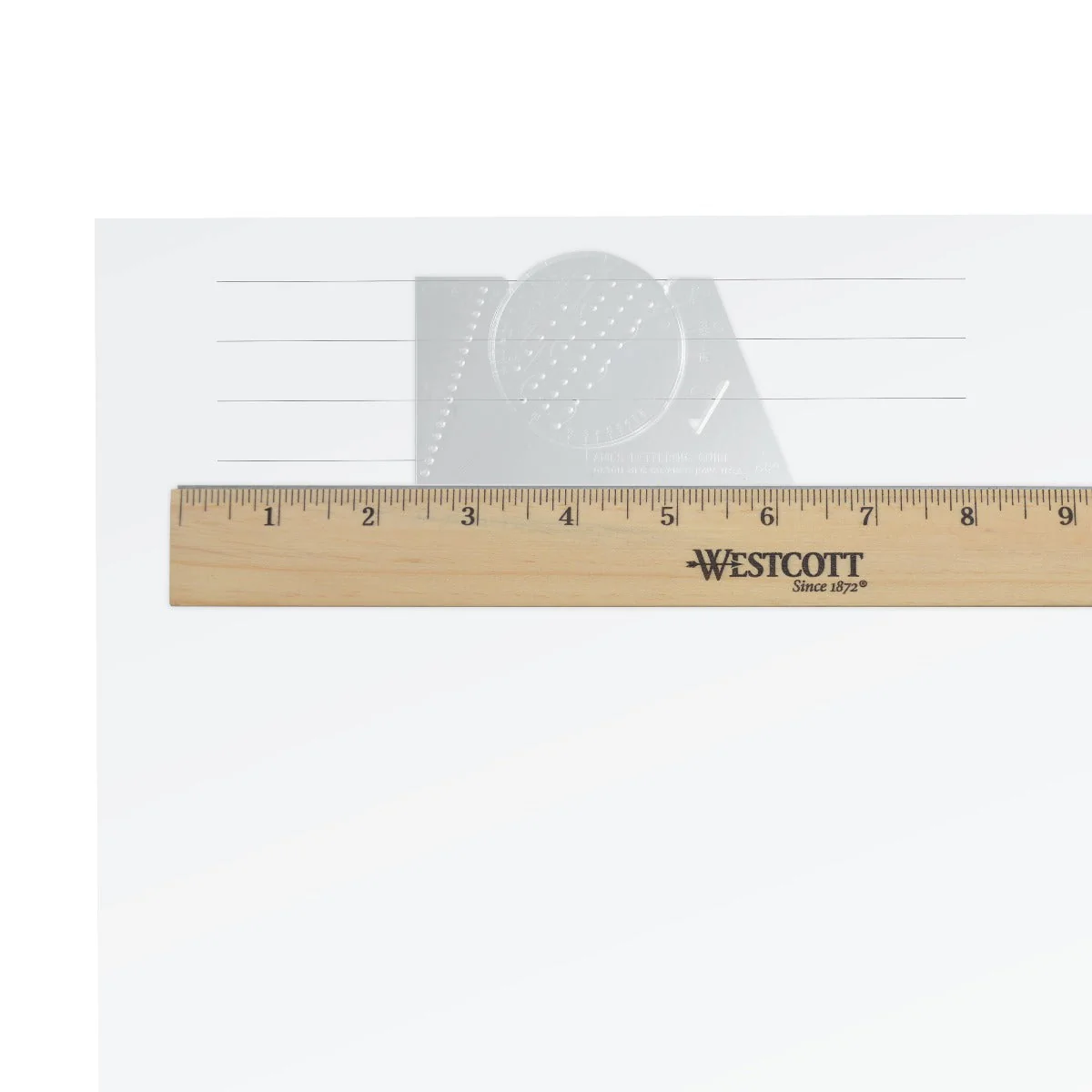 Westcott Lettering, Stenciling Paper Template (ALG-1) - Image 4