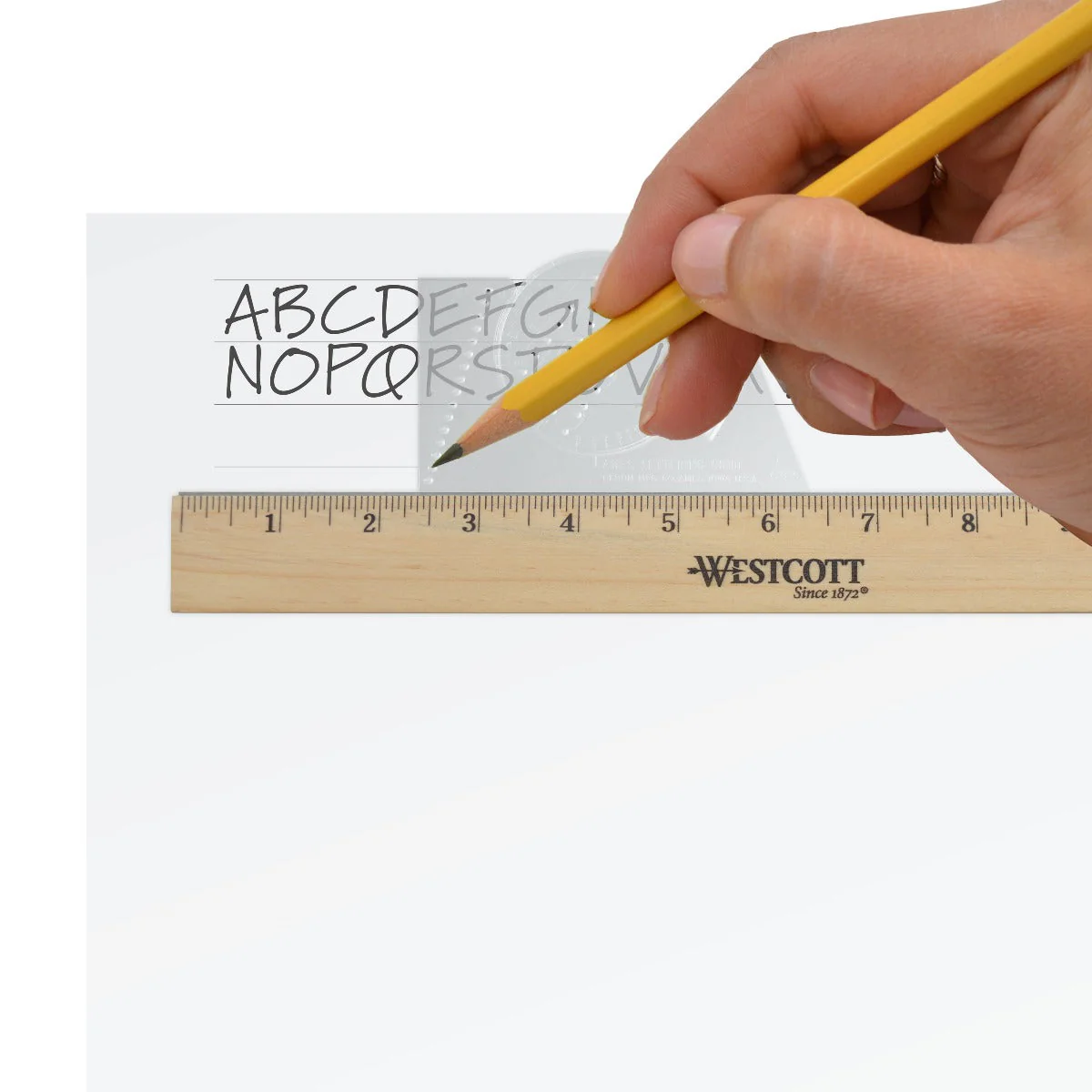 Westcott Lettering, Stenciling Paper Template (ALG-1) - Image 6