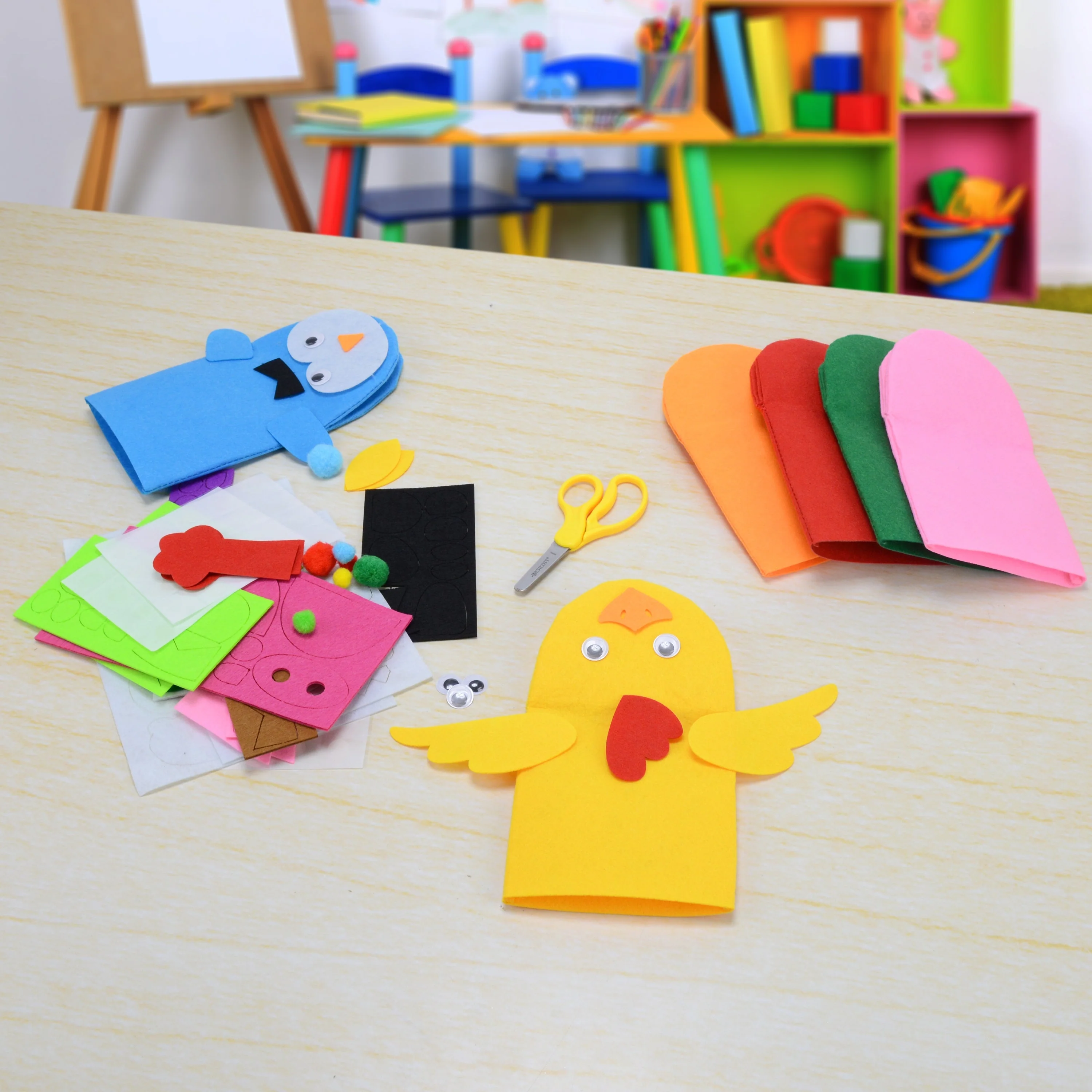 Westcott Puppet Making Kit for Kids, 6 Project Sets (00982-PARENT) - Image 2