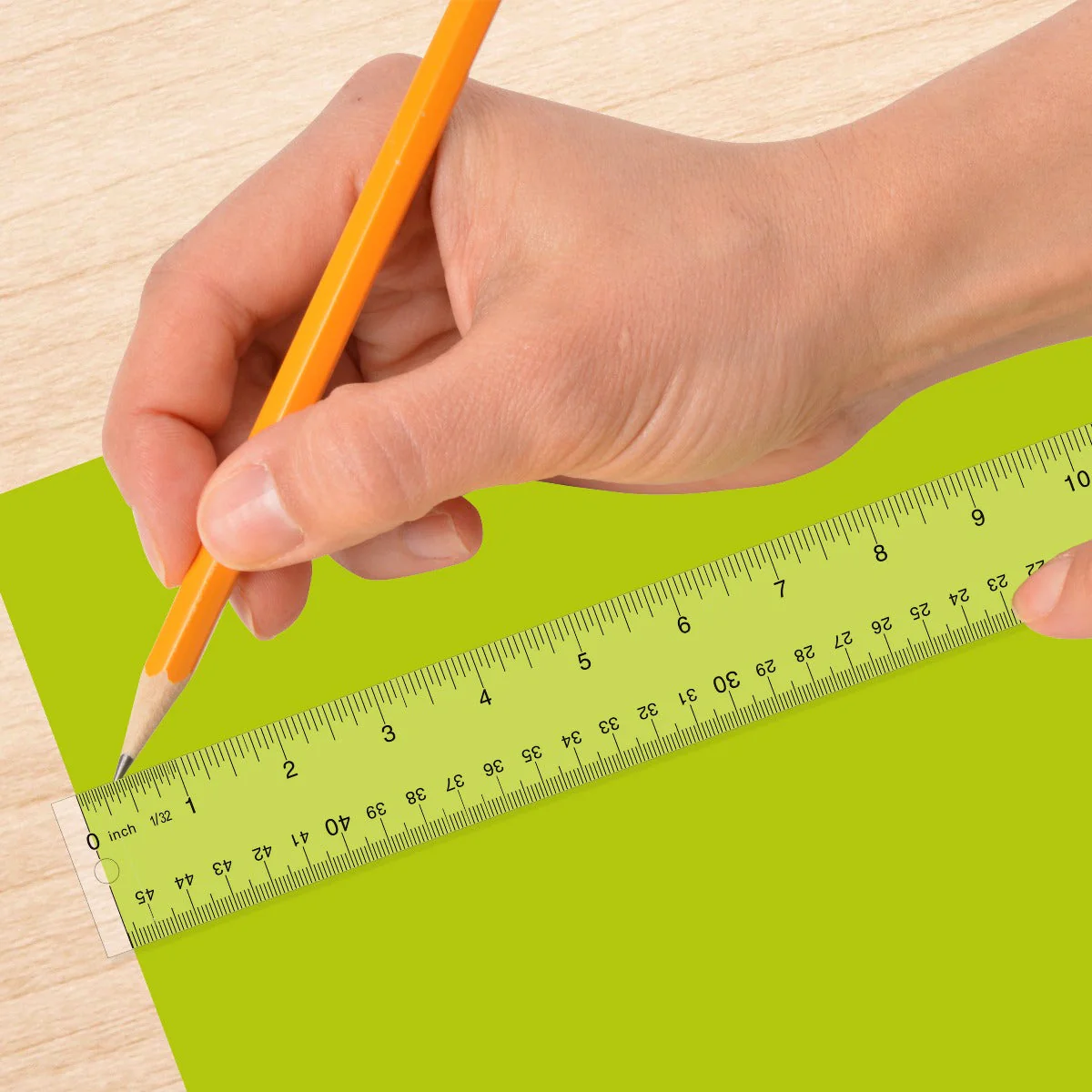 Westcott Acrylic Ruler, 18", Clear (10564) - Image 3