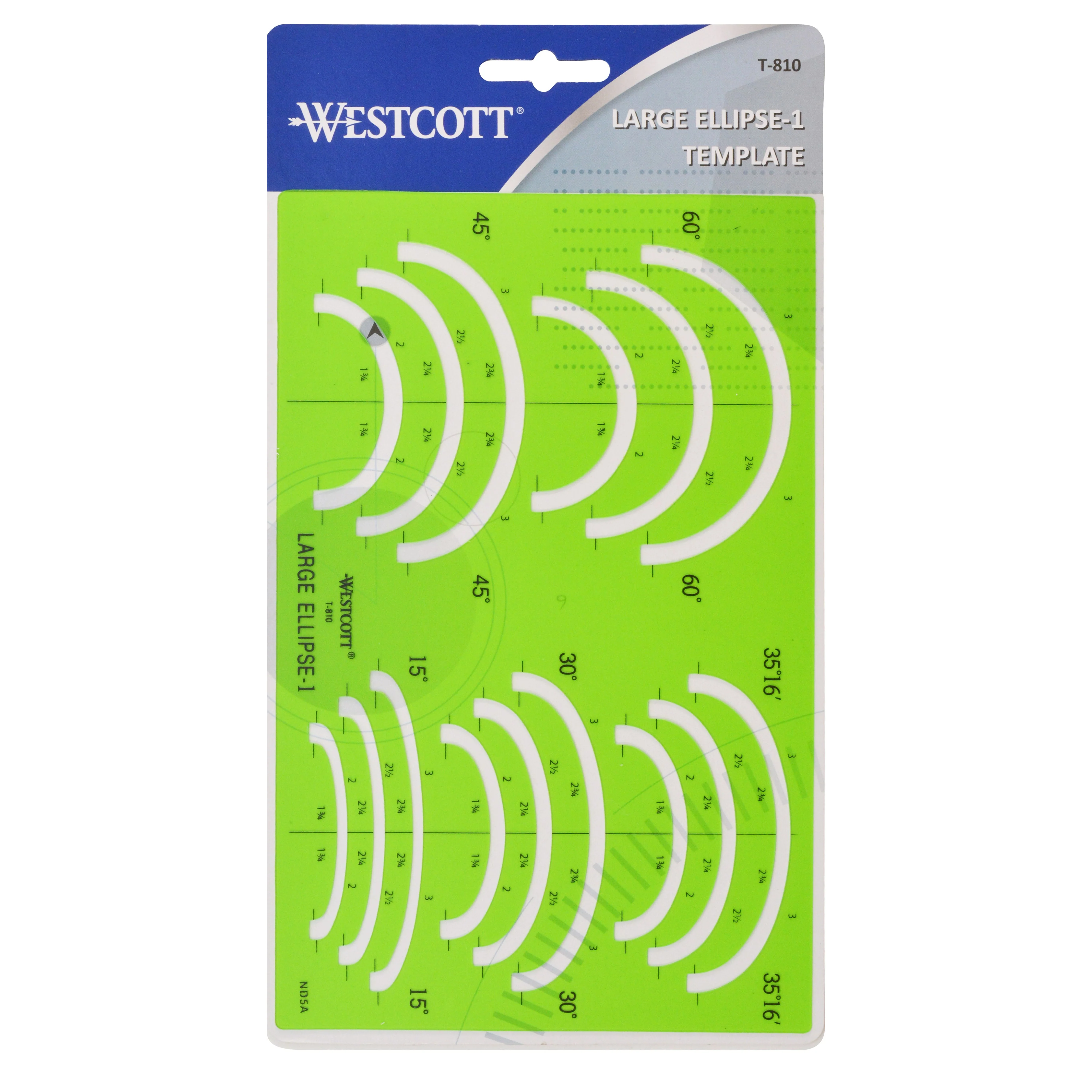 Westcott Technical Drawing Template (T-810) - Image 2