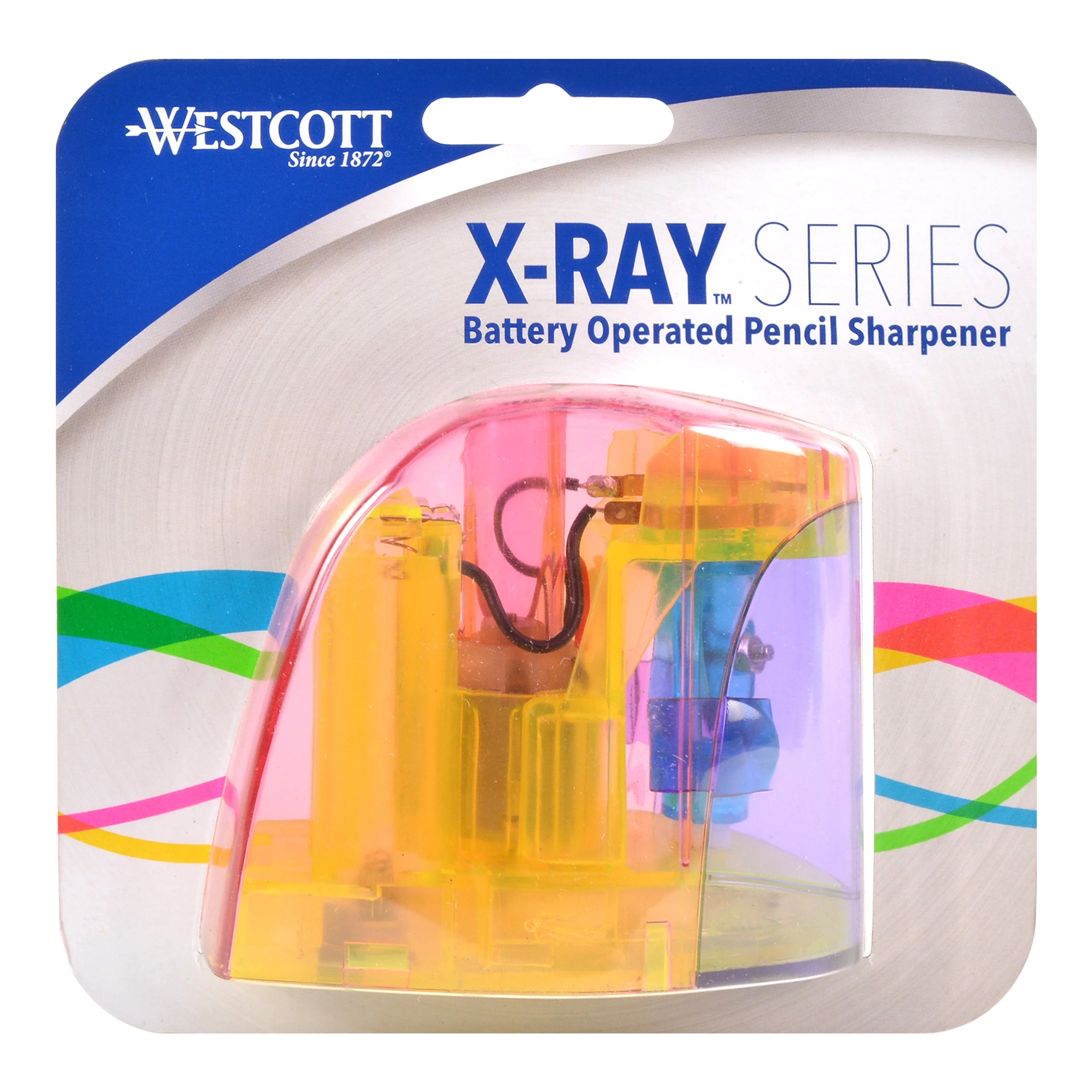 Westcott X-Ray Pencil Sharpener, Assorted Colors (16966) - Image 3